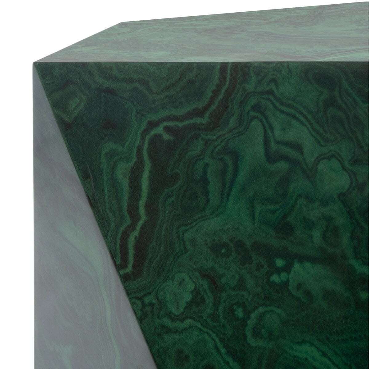 SAFAVIEH Couture Sanny Malachite End Table - 18Wx18Dx21H