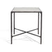 SAFAVIEH Couture Saturna Forged Metal Square End Table - 18" W x 18" L x 20" H - 18Wx18Dx20H