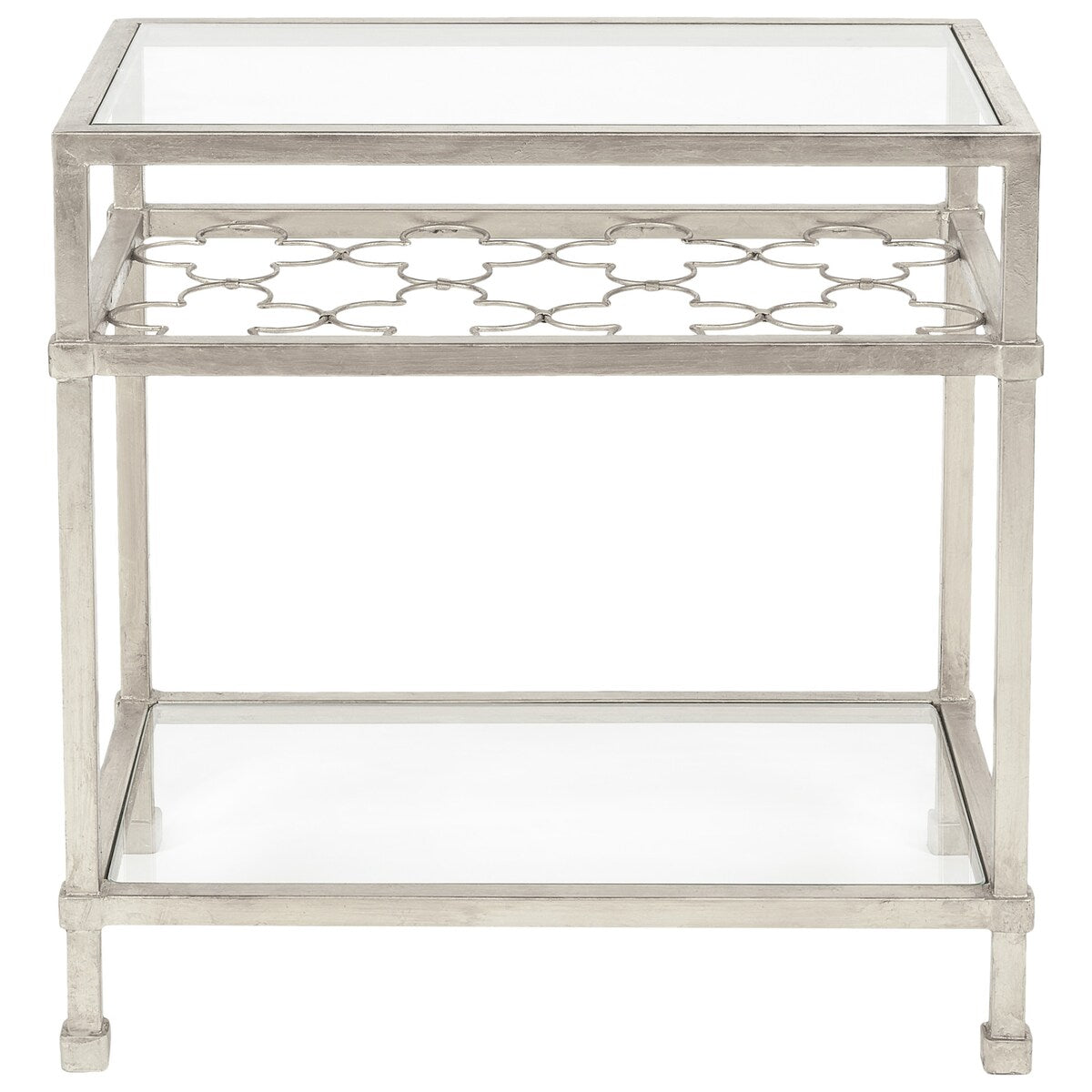 SAFAVIEH Couture Sebiha Side Table - 22" W x 13.1" L x 22" H - 22Wx13Dx22H