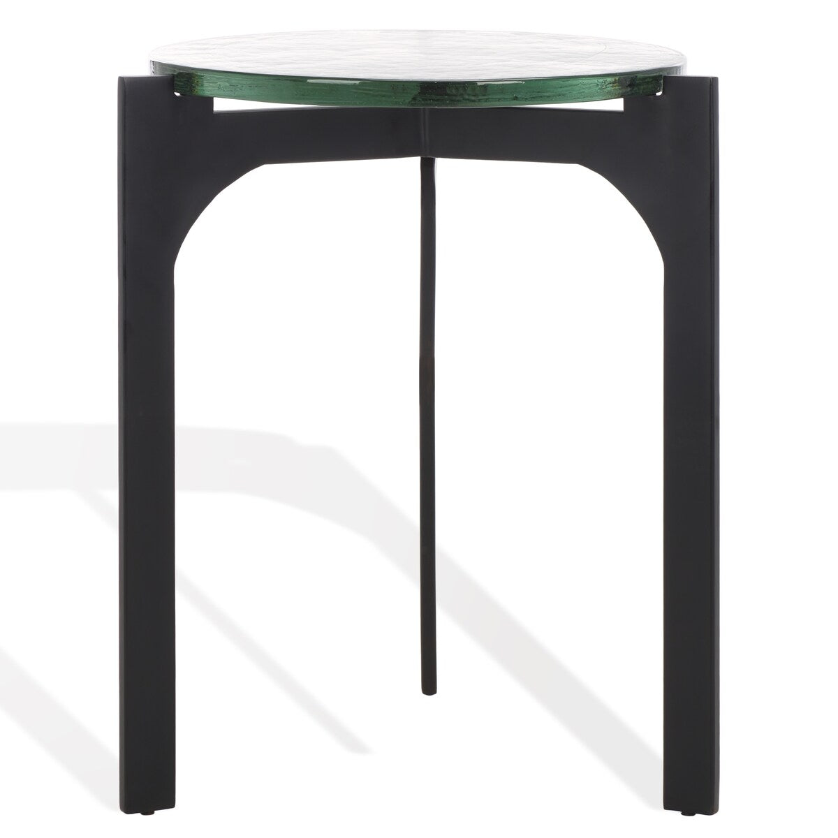 SAFAVIEH Couture Seymour Cast Glass Accent Table - 16Wx16Dx20H