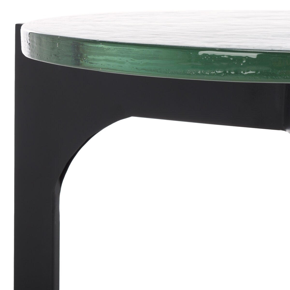 SAFAVIEH Couture Seymour Cast Glass Accent Table - 16Wx16Dx20H