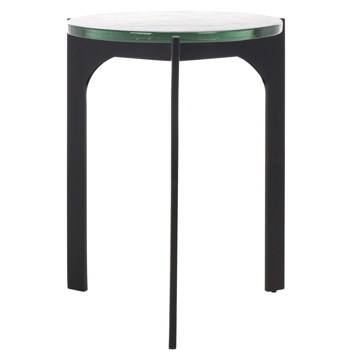 SAFAVIEH Couture Seymour Cast Glass Accent Table - 16Wx16Dx20H