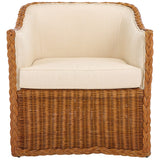 SAFAVIEH Couture Sharon Rattan Accent Chair - 28Wx29Dx30H