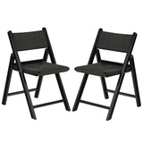 SAFAVIEH Couture Shaylie Folding 18-inch Dining Chair [SET of 2] - 18Wx24Dx32H