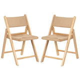 SAFAVIEH Couture Shaylie Folding 18-inch Dining Chair [SET of 2] - 18Wx24Dx32H