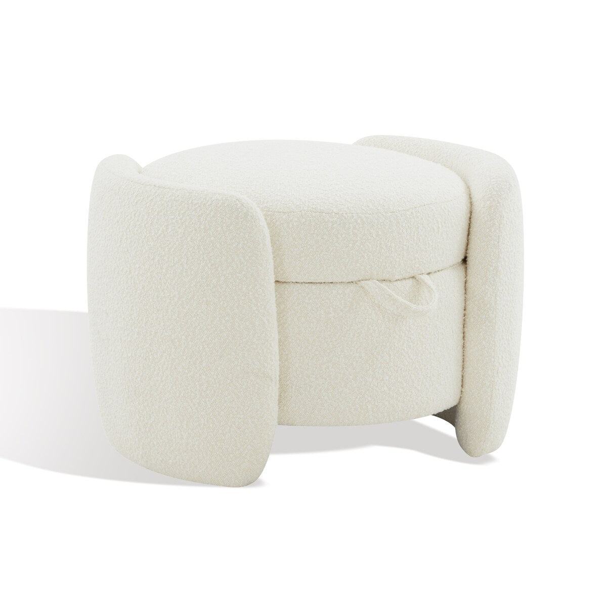 SAFAVIEH Couture Sivan Storage Ottoman (Fully Assembled)