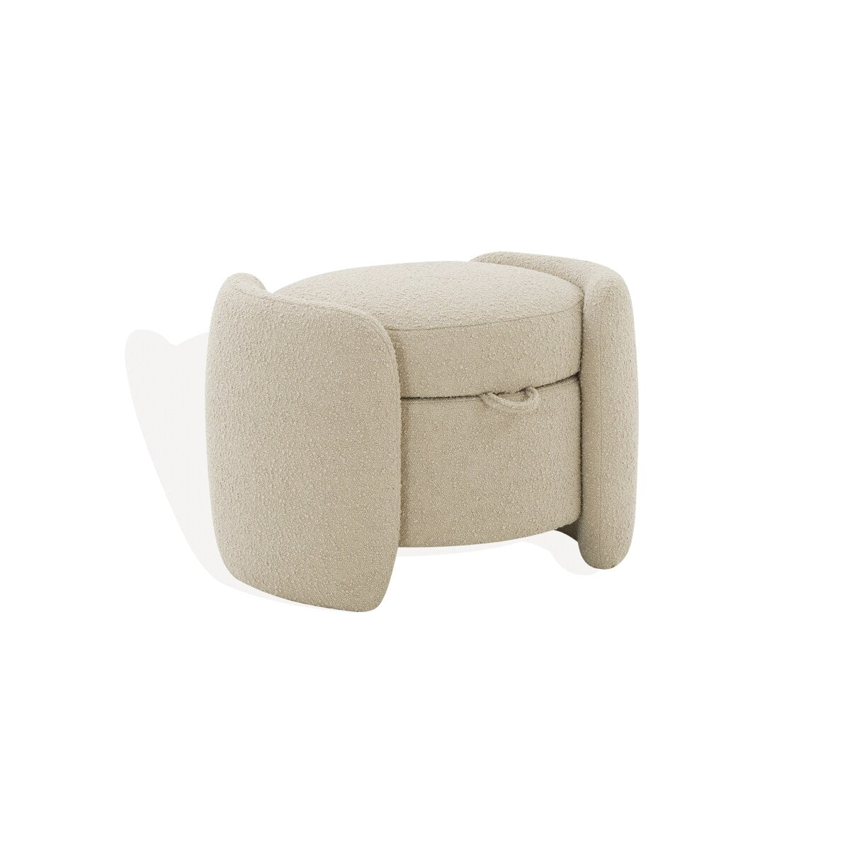 SAFAVIEH Couture Sivan Storage Ottoman (Fully Assembled)