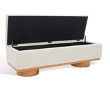 SAFAVIEH Couture Sunneva Boucle Storage Bench - 61 In. W x 20 In. D x 19 In. H - 61Wx20Dx19H