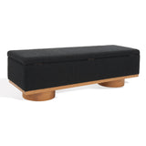 SAFAVIEH Couture Sunneva Boucle Storage Bench - 61 In. W x 20 In. D x 19 In. H - 61Wx20Dx19H