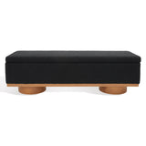 SAFAVIEH Couture Sunneva Boucle Storage Bench - 61 In. W x 20 In. D x 19 In. H - 61Wx20Dx19H