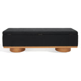 SAFAVIEH Couture Sunneva Boucle Storage Bench - 61 In. W x 20 In. D x 19 In. H - 61Wx20Dx19H