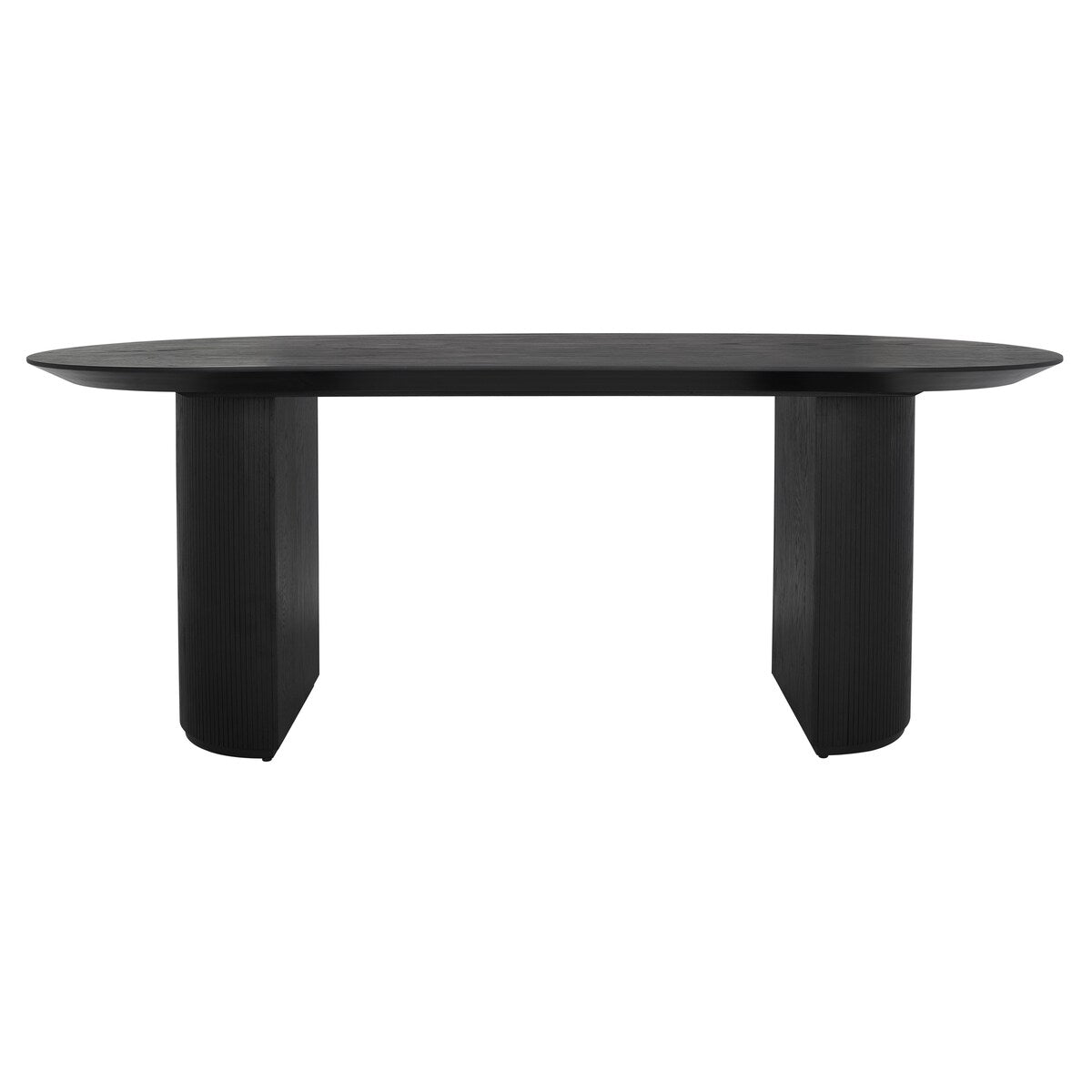 SAFAVIEH Couture Svenja Wood Dining Table - 79 In W x 35 In D x 29.5 In H - 79Wx35Dx30H