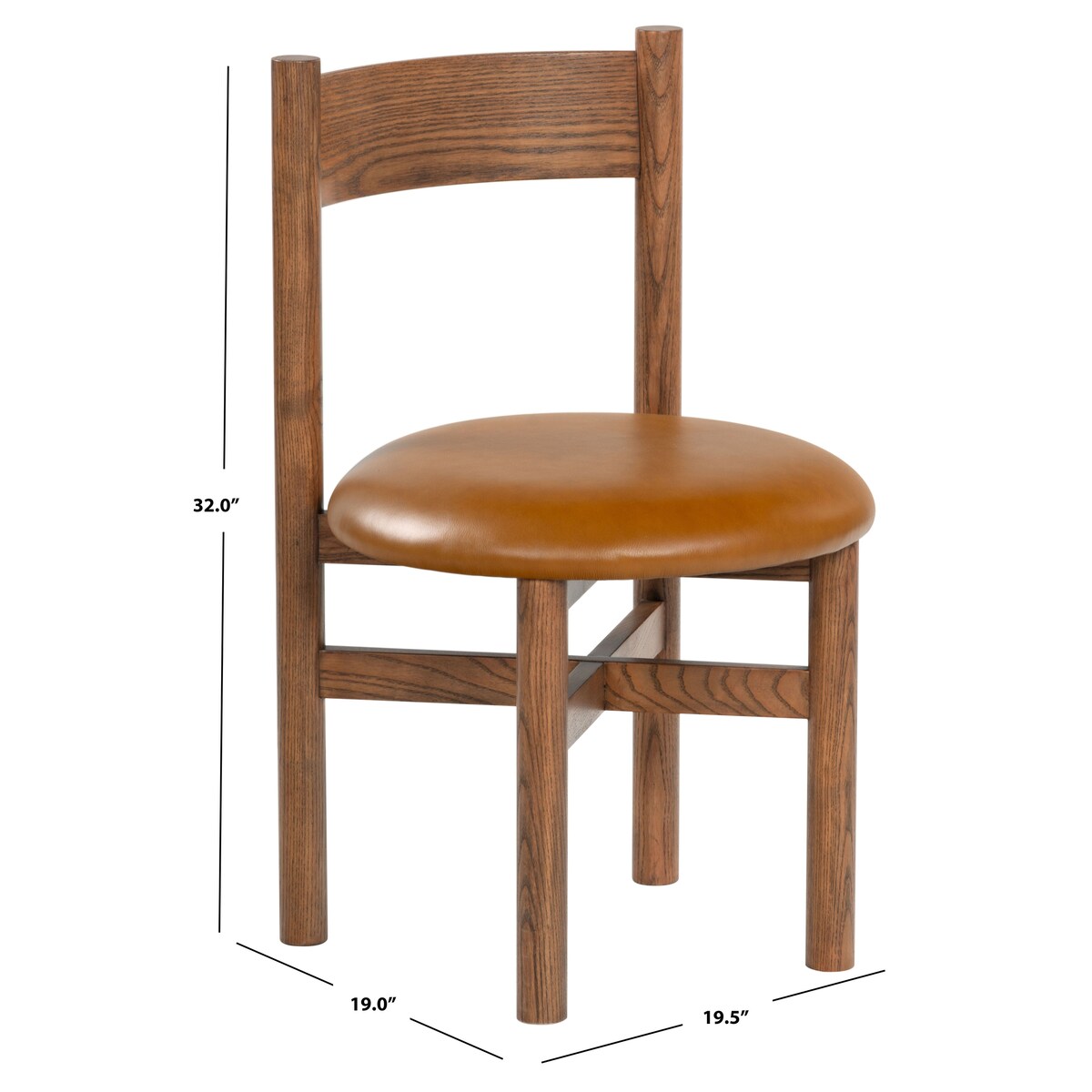 SAFAVIEH Couture Tayla 19-inch Dining Chair - 20Wx19Dx32H