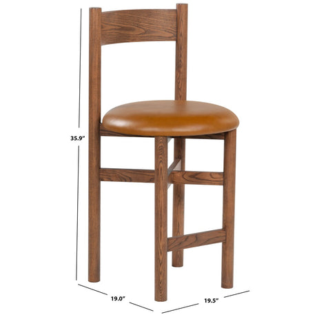 SAFAVIEH Couture Tayla 26-inch Counter Stool - 20Wx19Dx36H