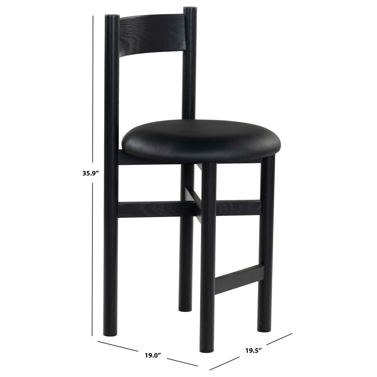 SAFAVIEH Couture Tayla 26-inch Counter Stool - 20Wx19Dx36H