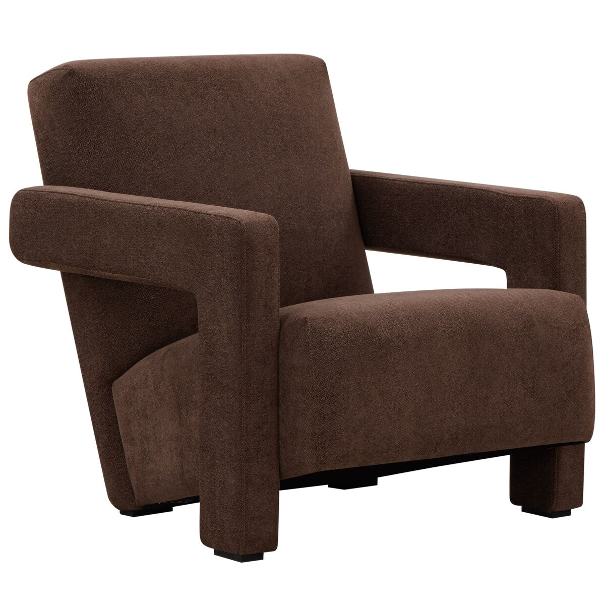 SAFAVIEH Couture Taylor Modern Velvet Accent Chair - 27Wx35Dx30H