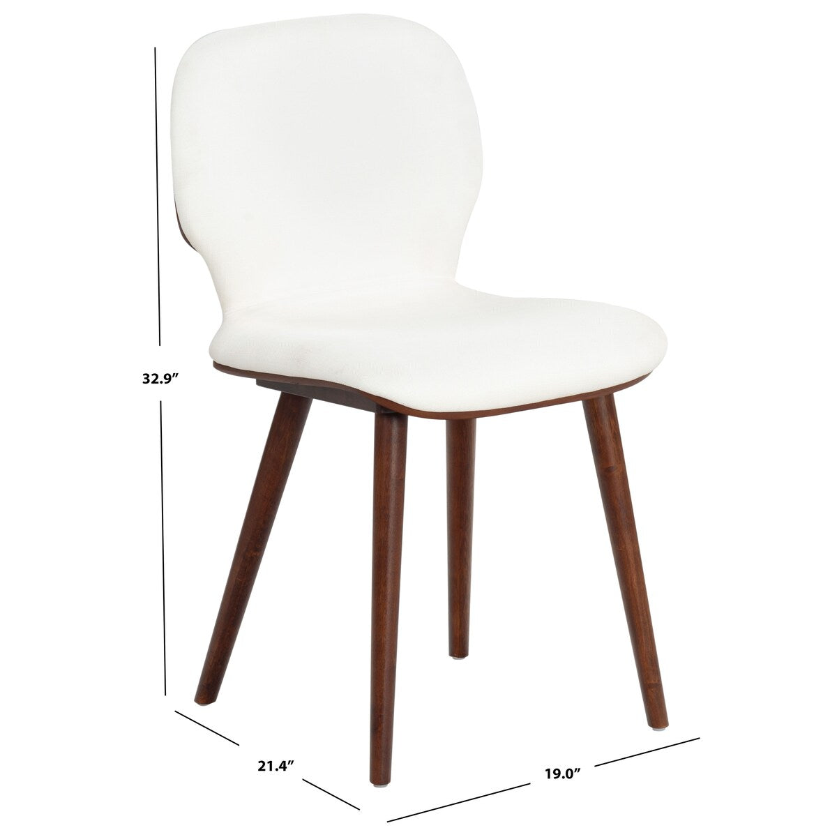 SAFAVIEH Couture Tazmyn 20-inch Dining Chair - 19Wx21Dx33H