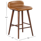 SAFAVIEH Couture Tazmyn 28-inch Counter Stool - 19Wx19Dx32H