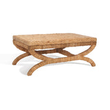 SAFAVIEH Couture Trajka Tropical Coastal Boho Water Hyacinth Coffee Table - 44 In. W x 24 In. D x 18 In. H - 44Wx24Dx18H