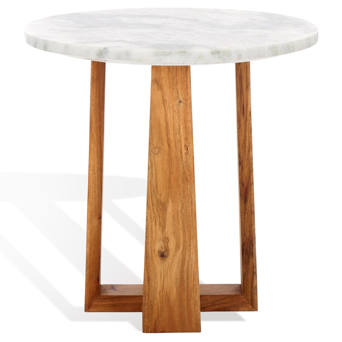 SAFAVIEH Couture Trenton Marble Top Accent Tabl - 20Wx20Dx20H