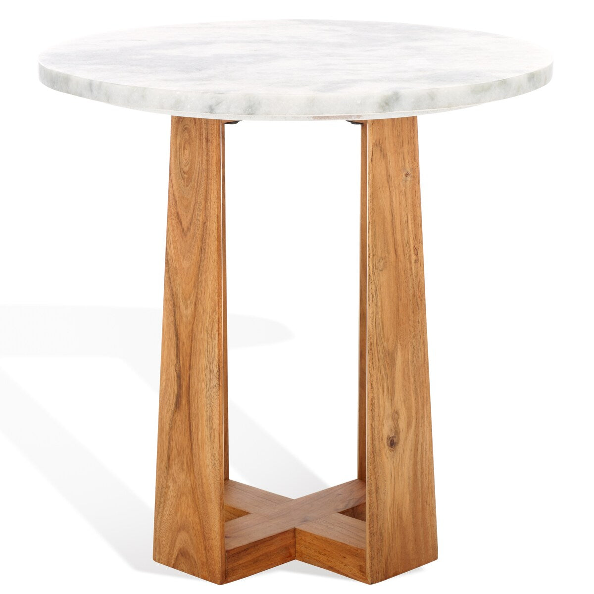 SAFAVIEH Couture Trenton Marble Top Accent Tabl - 20Wx20Dx20H