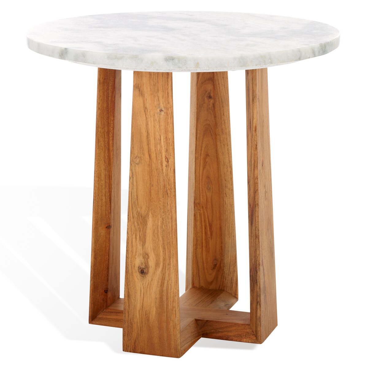 SAFAVIEH Couture Trenton Marble Top Accent Tabl - 20Wx20Dx20H