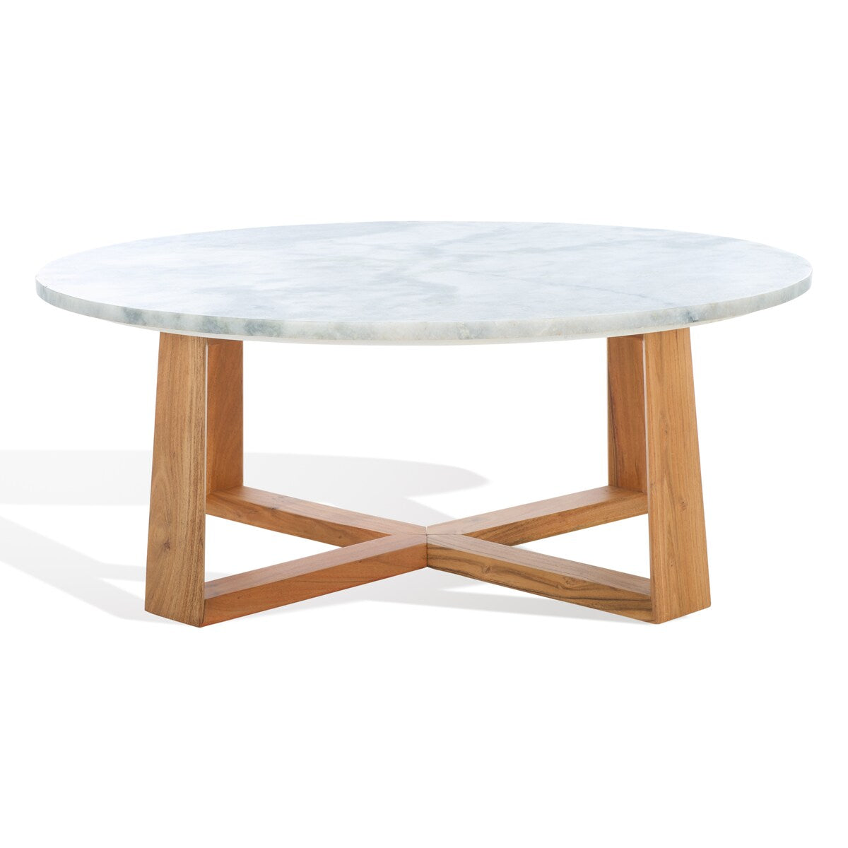 SAFAVIEH Couture Trenton Marble Top Coffee Table - 38Wx38Dx15H