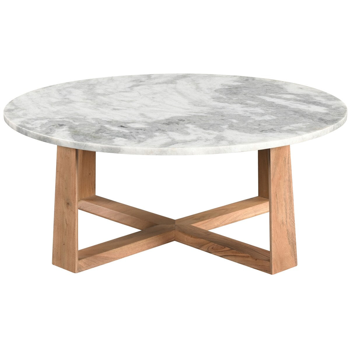 SAFAVIEH Couture Trenton Marble Top Coffee Table - 38Wx38Dx15H