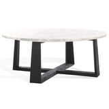 SAFAVIEH Couture Trenton Marble Top Coffee Table - 38Wx38Dx15H