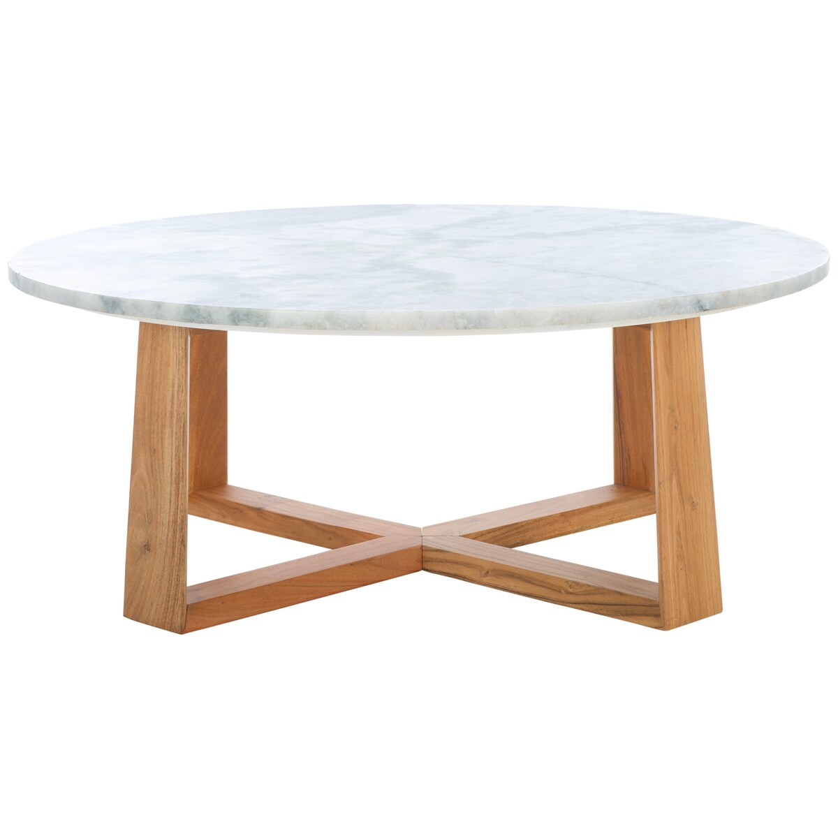 SAFAVIEH Couture Trenton Marble Top Coffee Table - 38Wx38Dx15H