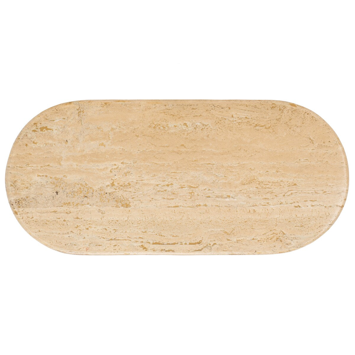 SAFAVIEH Couture Trinsly Travertine Console Tab - 39Wx18Dx30H