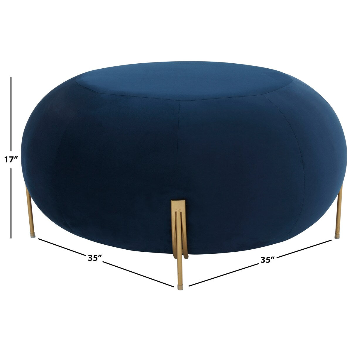 SAFAVIEH Couture Unity Round Ottoman