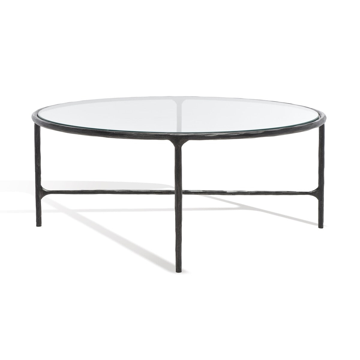 SAFAVIEH Couture Venanzia Round Metal Coffee Table - 36" W x 36" L x 15" H - 36Wx36Dx15H