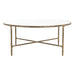 SAFAVIEH Couture Venanzia Round Metal Coffee Table - 36" W x 36" L x 15" H - 36Wx36Dx15H