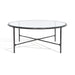 SAFAVIEH Couture Venanzia Round Metal Coffee Table - 36" W x 36" L x 15" H - 36Wx36Dx15H