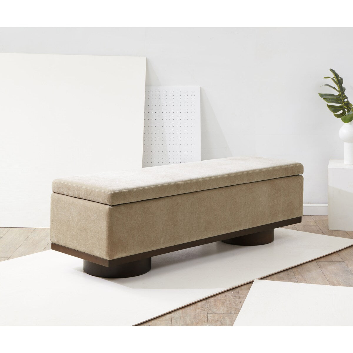 SAFAVIEH Couture Vianna Storage Bench - 61Wx20Dx19H