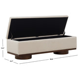 SAFAVIEH Couture Vianna Storage Bench - 61Wx20Dx19H