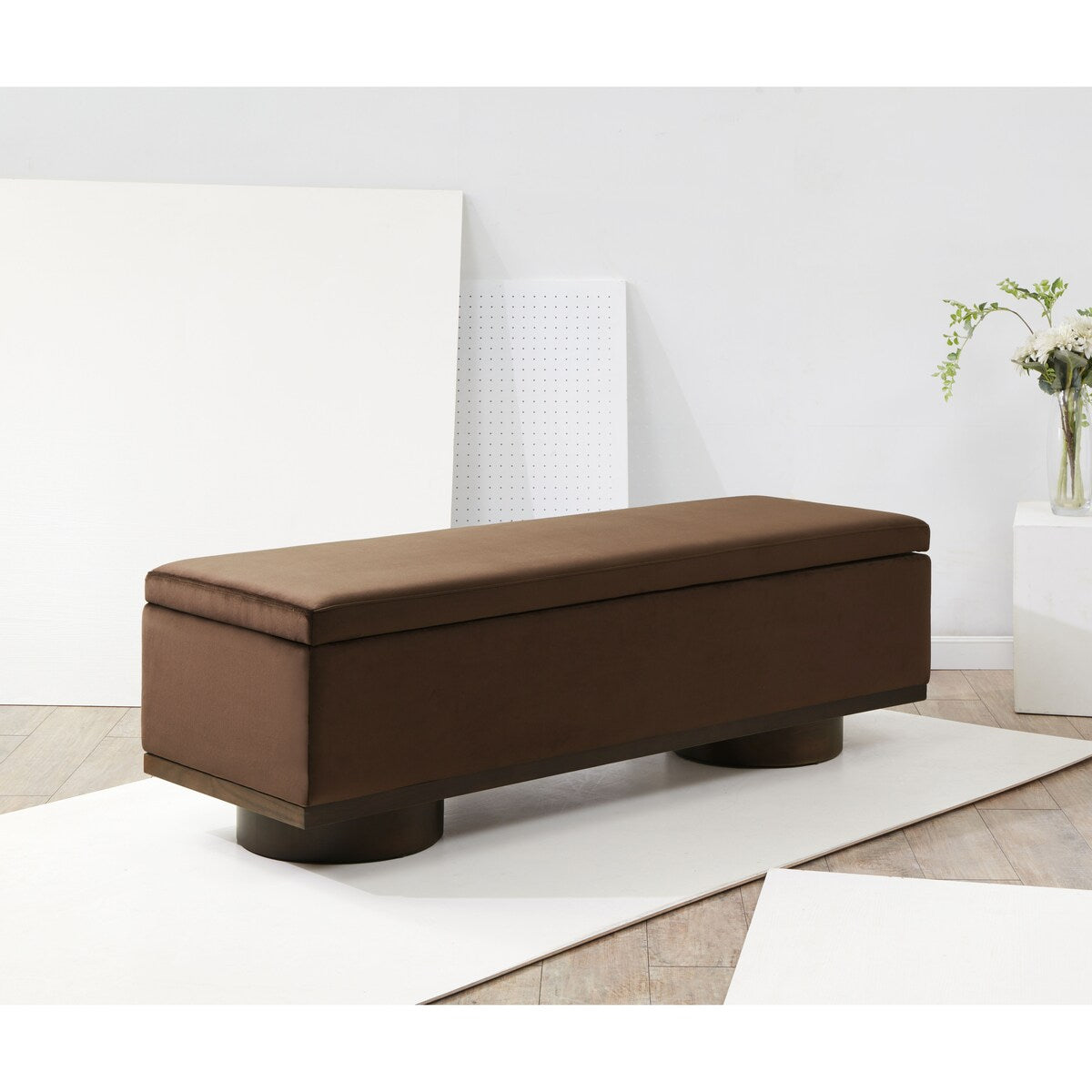 SAFAVIEH Couture Vianna Storage Bench - 61Wx20Dx19H