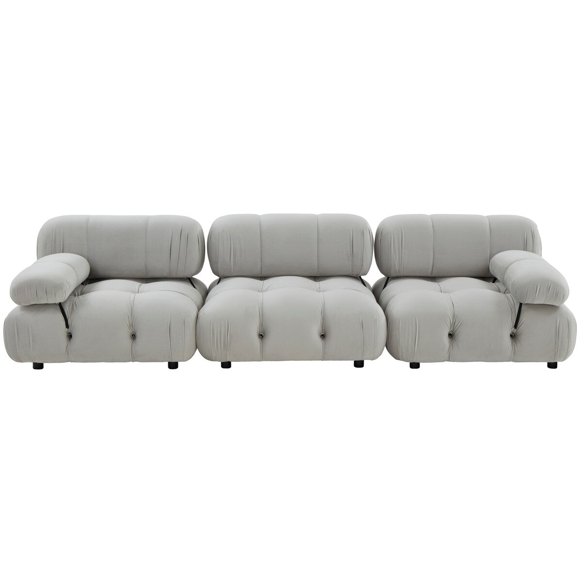 SAFAVIEH Couture Viorika Tufted Sofa - 113Wx37Dx27H