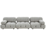 SAFAVIEH Couture Viorika Tufted Sofa - 113Wx37Dx27H