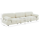 SAFAVIEH Couture Viorika Tufted Sofa - 113Wx37Dx27H