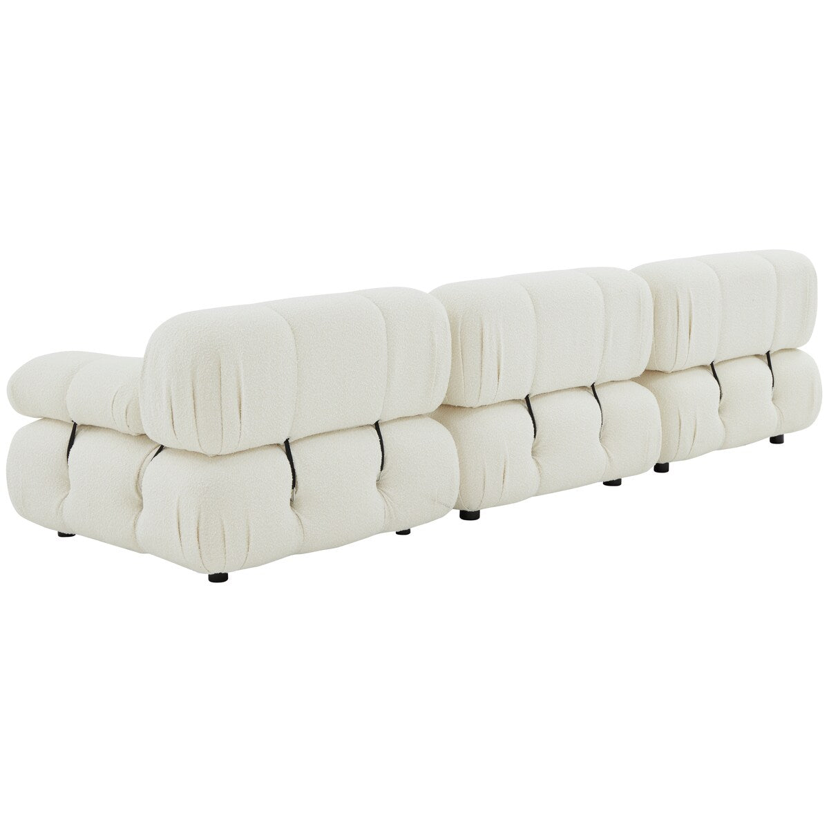 SAFAVIEH Couture Viorika Tufted Sofa - 113Wx37Dx27H