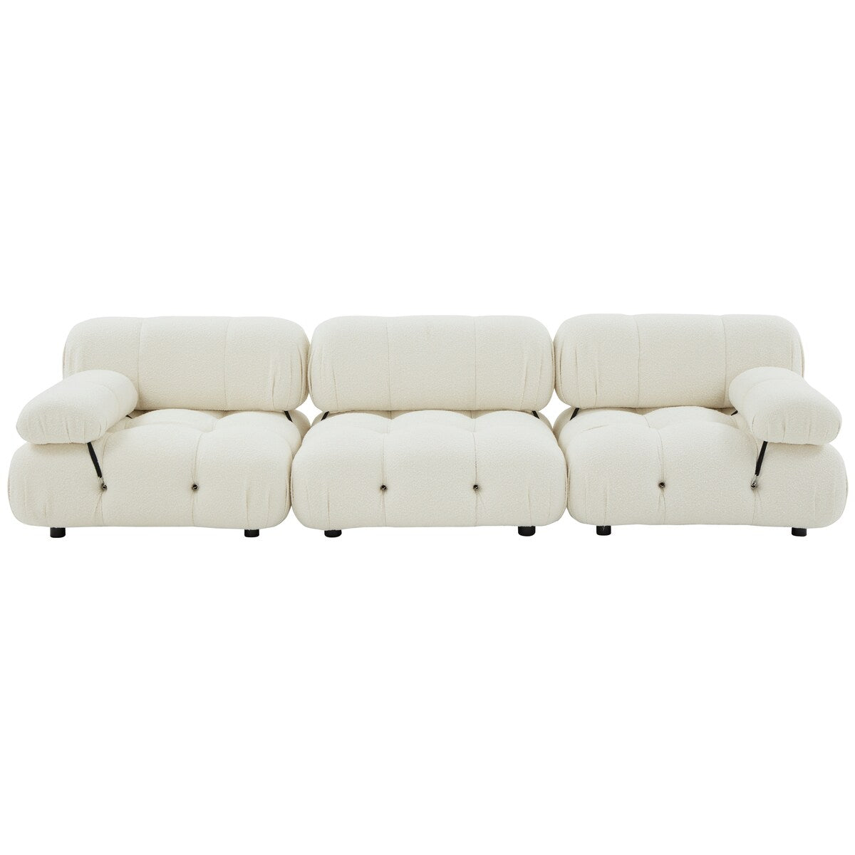 SAFAVIEH Couture Viorika Tufted Sofa - 113Wx37Dx27H