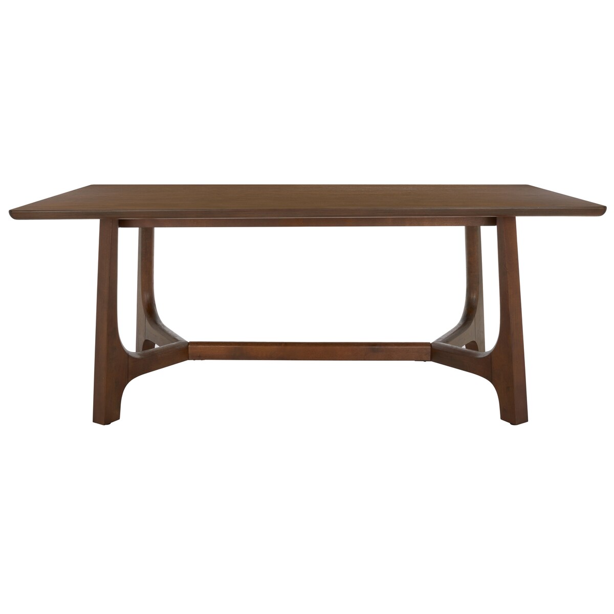 SAFAVIEH Couture Zakira Wood Rectangle Dining Table - 76 In W x 40 In D x 30 In H - 76Wx40Dx30H