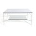 SAFAVIEH Couture Zilpha Cocktail Table - 43 In W x 43 In D x 20 In H - 43Wx43Dx20H