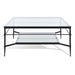 SAFAVIEH Couture Zilpha Cocktail Table - 43 In W x 43 In D x 20 In H - 43Wx43Dx20H