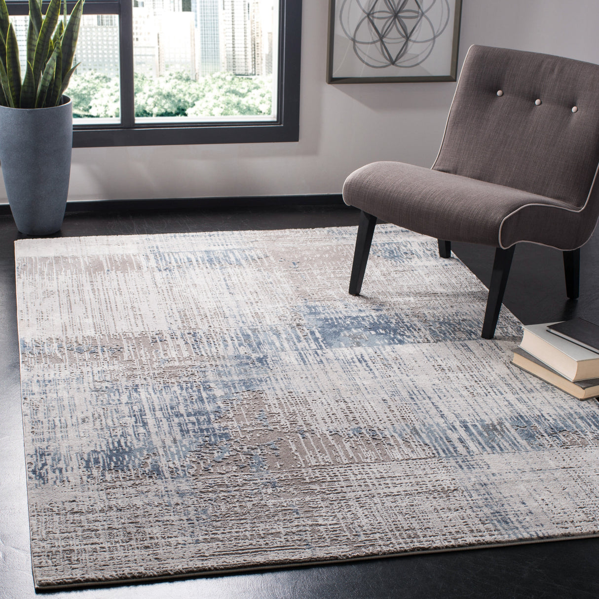 SAFAVIEH Craft Sadula Modern Abstract Rug