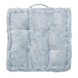 SAFAVIEH Crescenza Square Tufted Velvet Floor Pillow