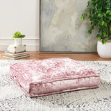 SAFAVIEH Crescenza Square Tufted Velvet Floor Pillow