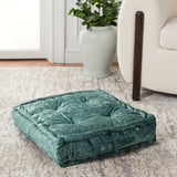 SAFAVIEH Crescenza Square Tufted Velvet Floor Pillow